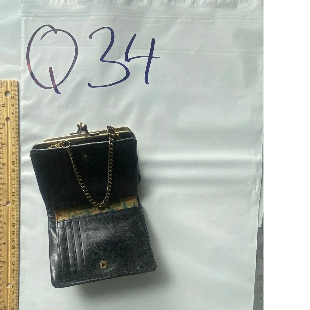 Black Bow‎ Kiss Lock Coin Purse Evening Bag Chain Small Wallet Clutch